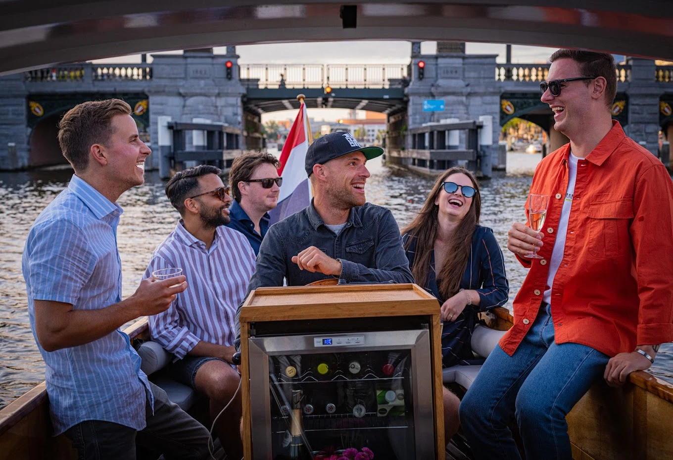 Undine - the luxury saloon boat of Amsterdam