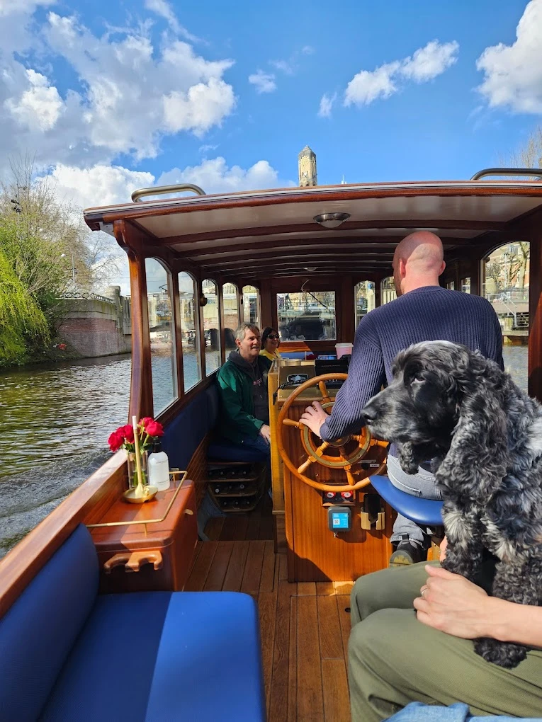 Undine - the luxury saloon boat of Amsterdam