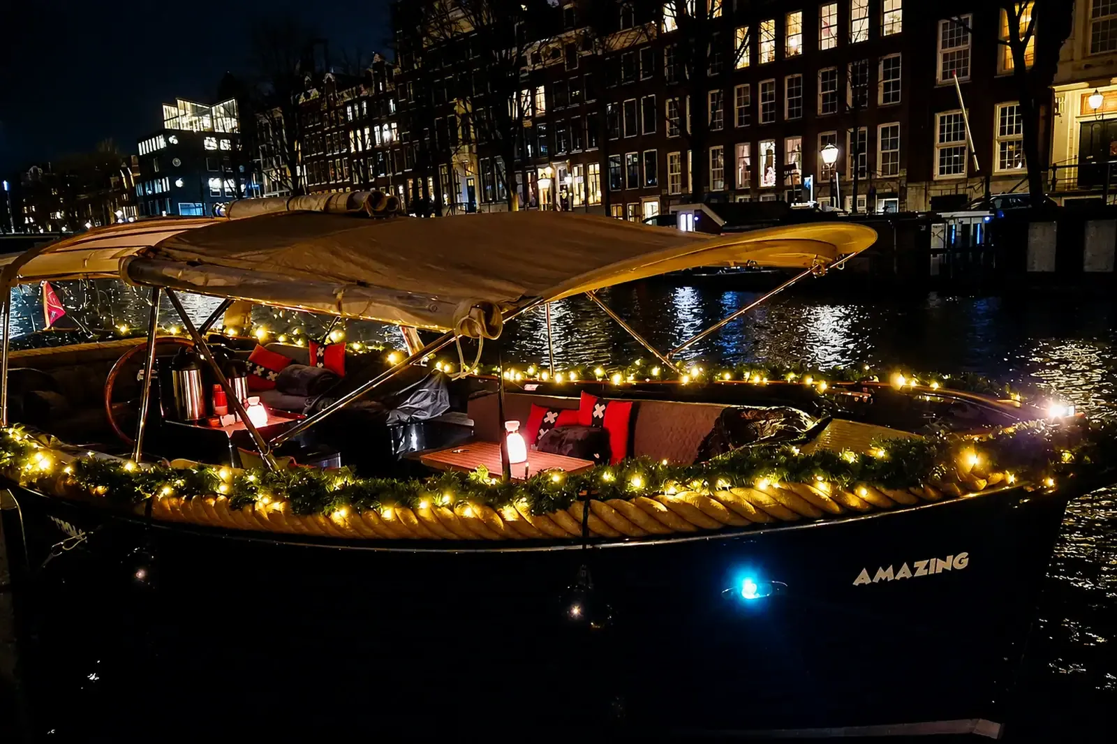 Private Amsterdam Light Festival Boat Tour