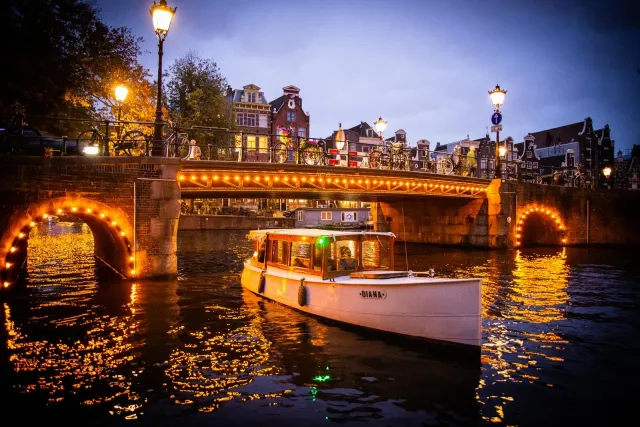 Private Amsterdam Light Festival Cruise — Your Floating Living Room